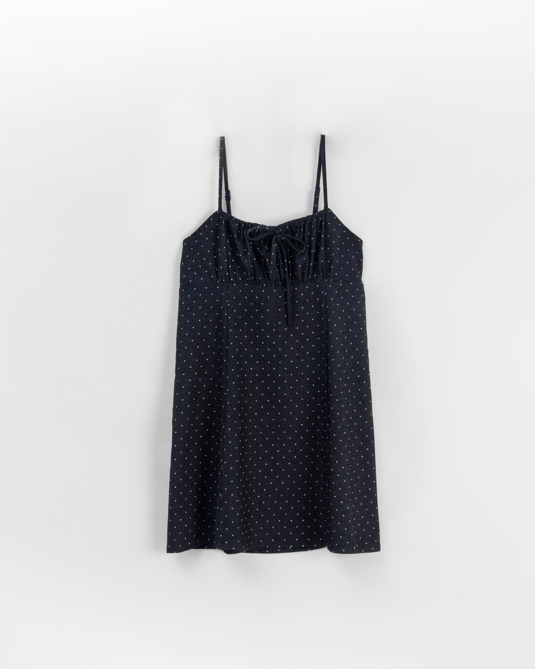 ドットリボンキャミワンピ