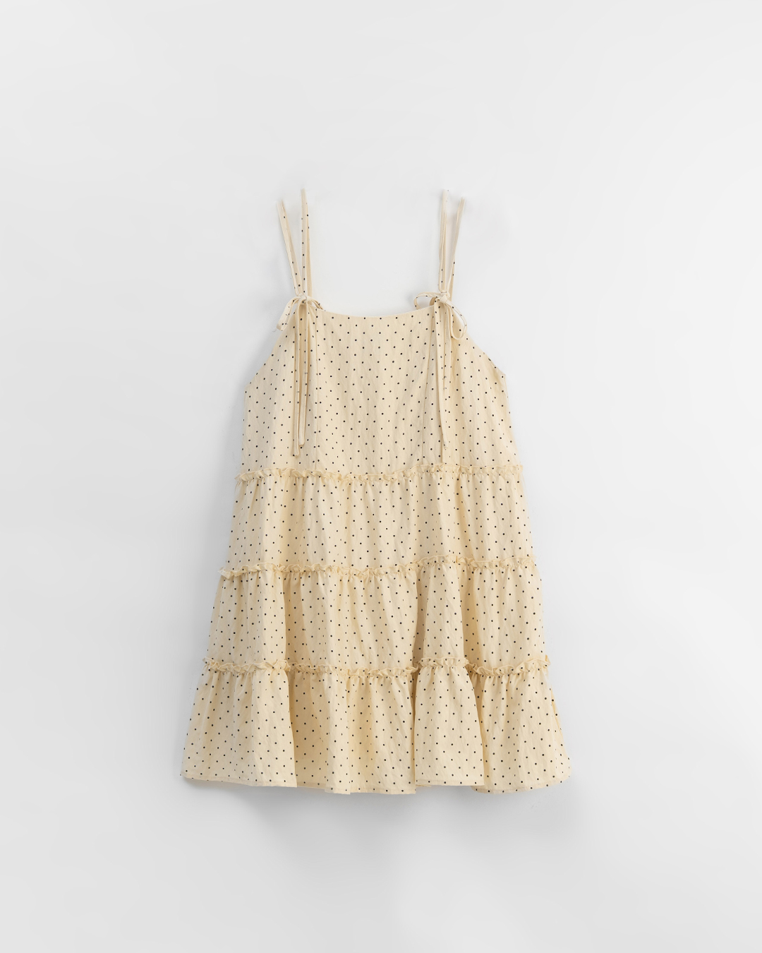 ドットティアードミニワンピ 3色展開