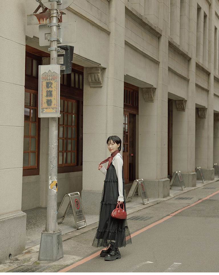 ハートチュールケーキワンピース 3色展開