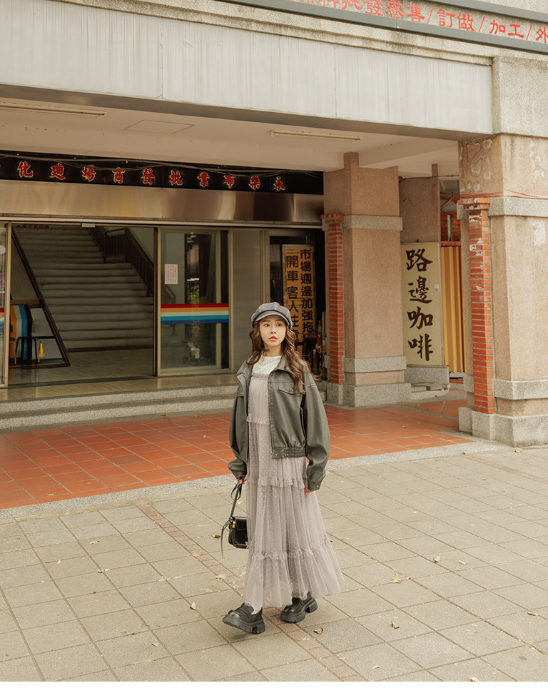 ハートチュールケーキワンピース 3色展開