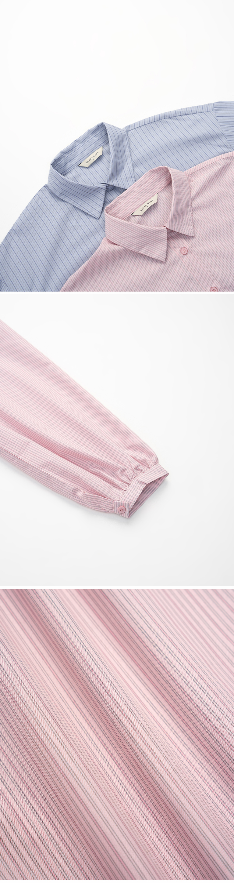 ストライプミニワンピース 2色展開