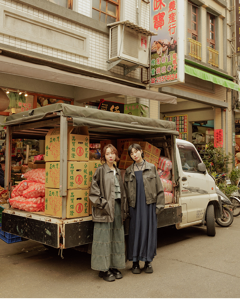 チェックキャミワンピース 2色展開