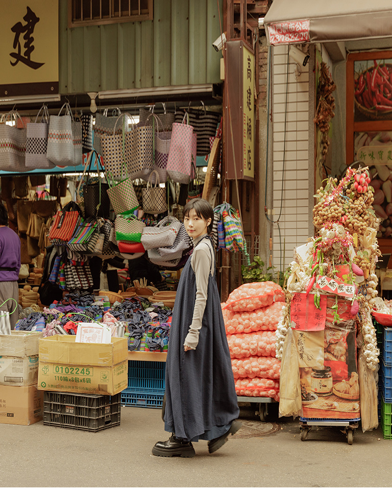 チェックキャミワンピース 2色展開