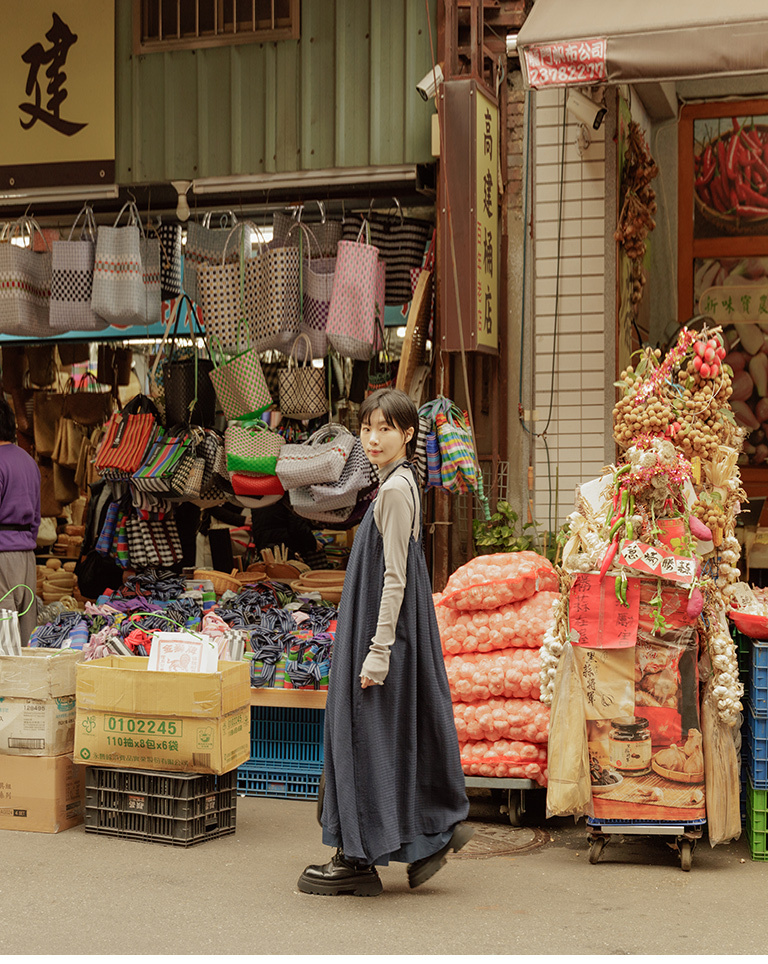 チェックキャミワンピース 2色展開