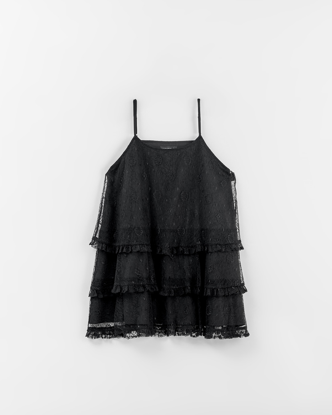 レースティアードミニワンピース 2色展開