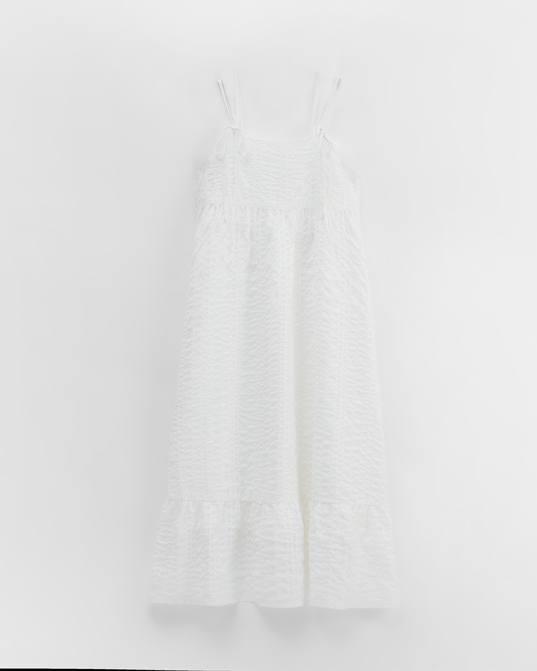 立体ジャカードキャミワンピース 3色展開