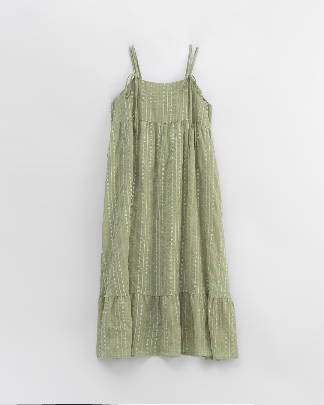 立体ジャカードキャミワンピース 3色展開