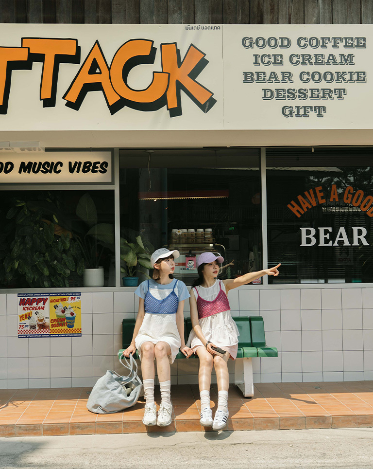 メッシュニットベスト 4色展開