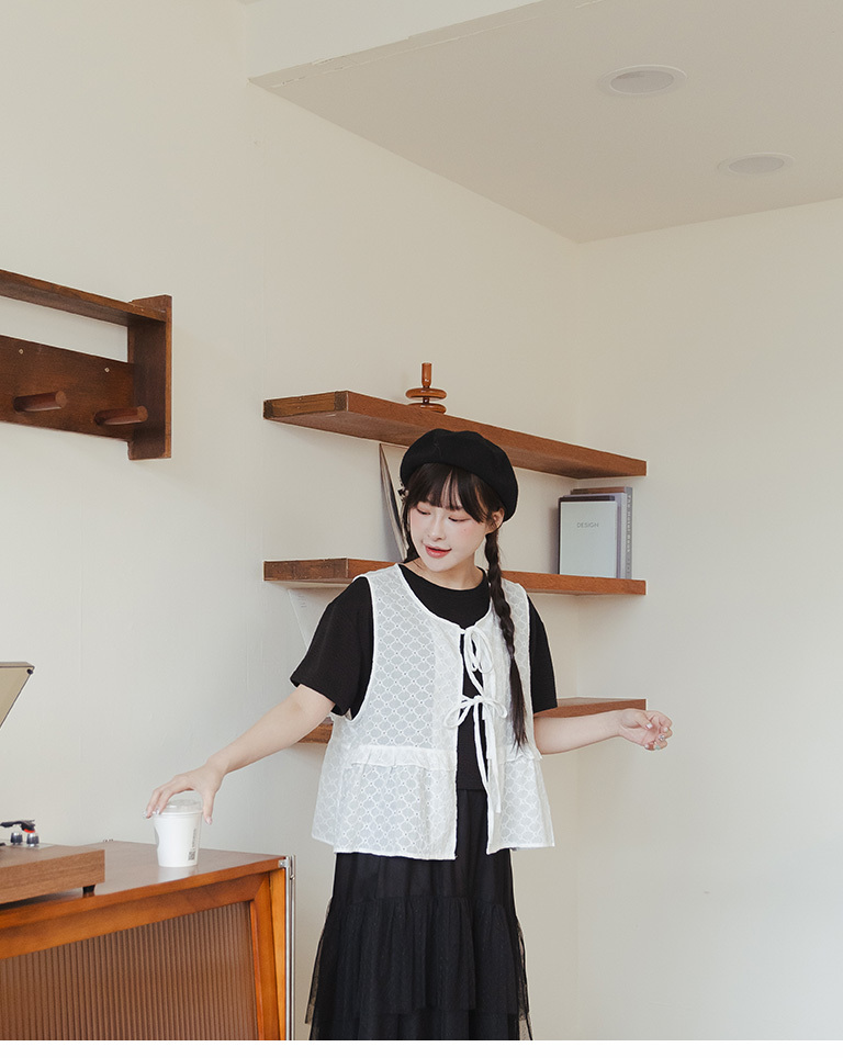 ギンガムクロップドトップス 4色展開