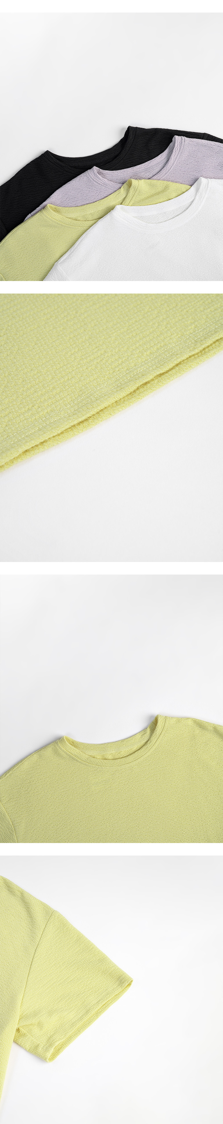 ギンガムクロップドトップス 4色展開