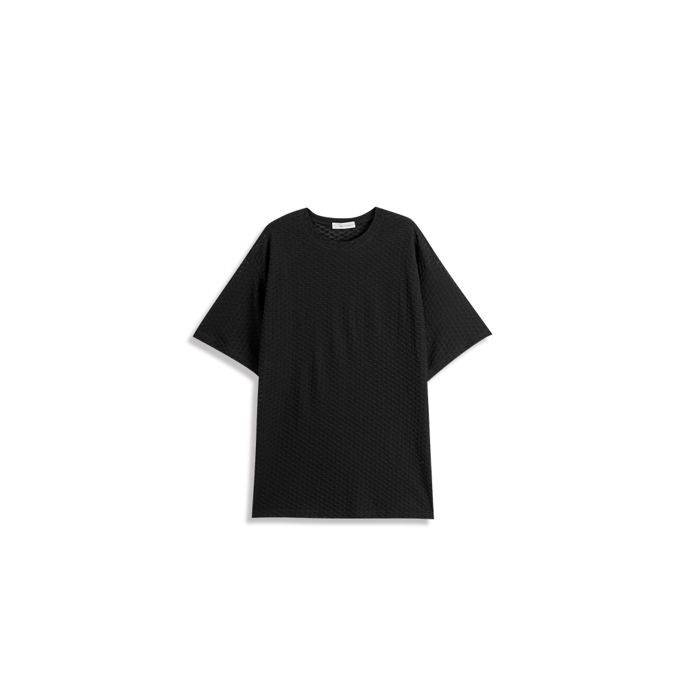 クルーネックワイドトップス 3色展開