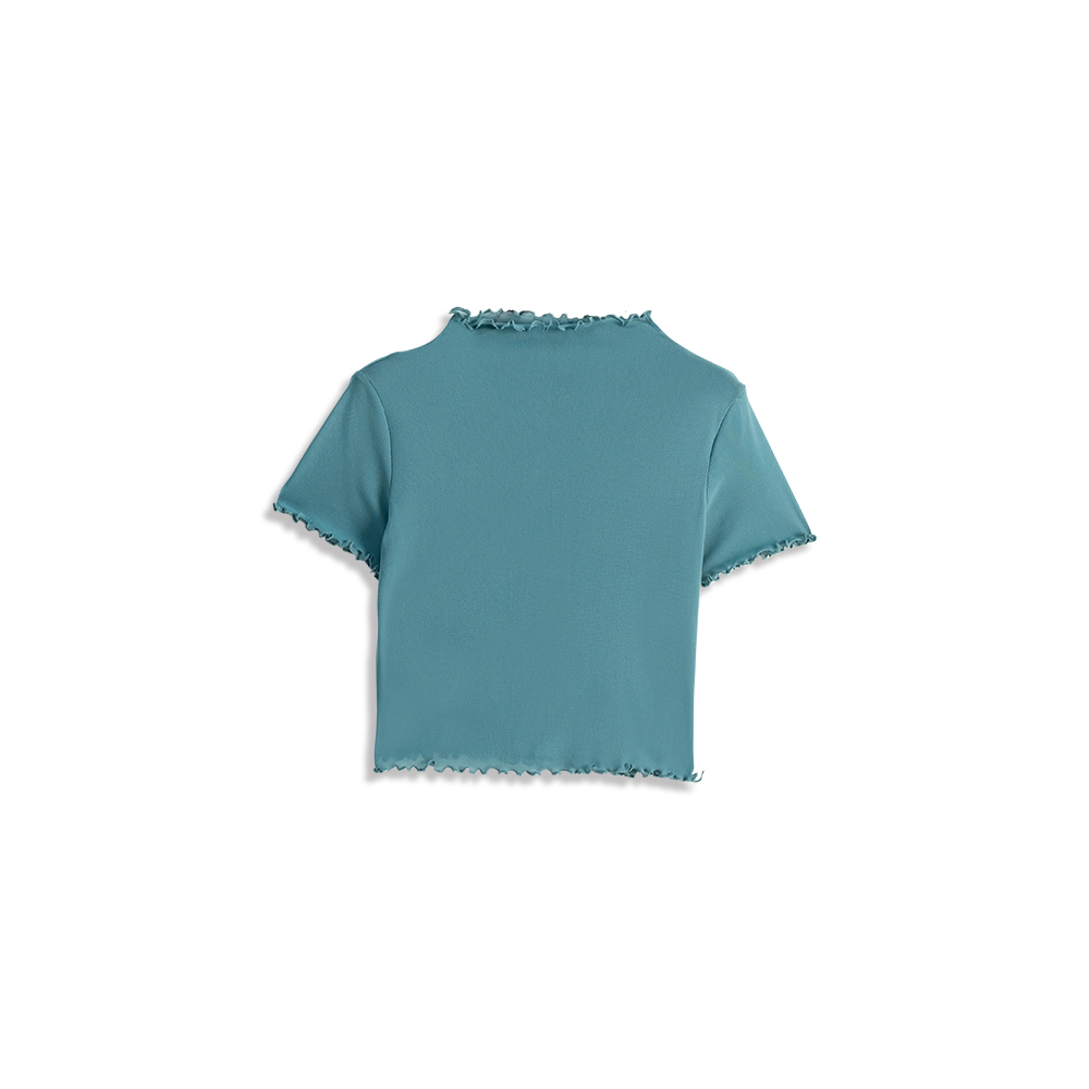 フリルシアーメッシュトップス 5色展開