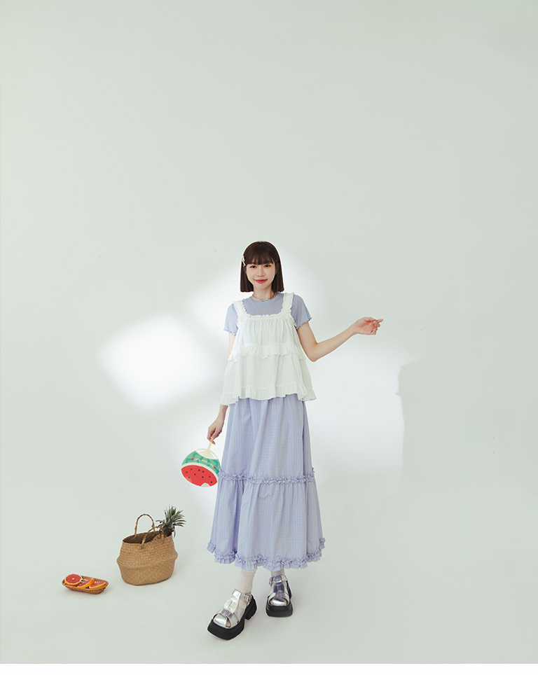 メロウリブシアークロップドトップス