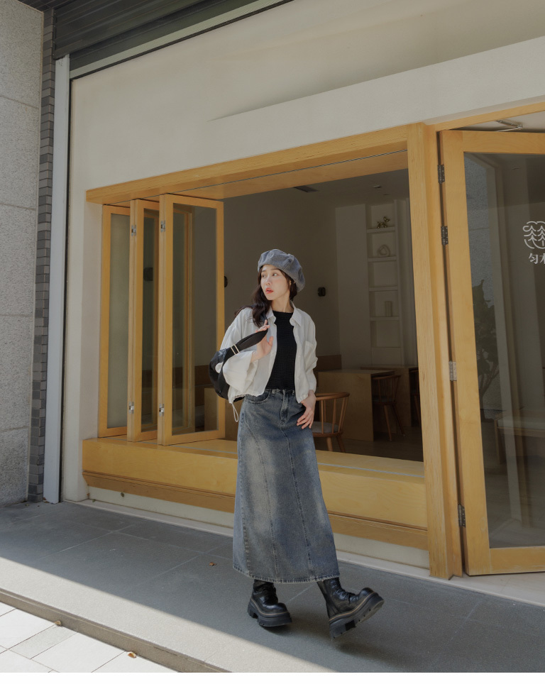 ジャガードメロートップス 四色展開