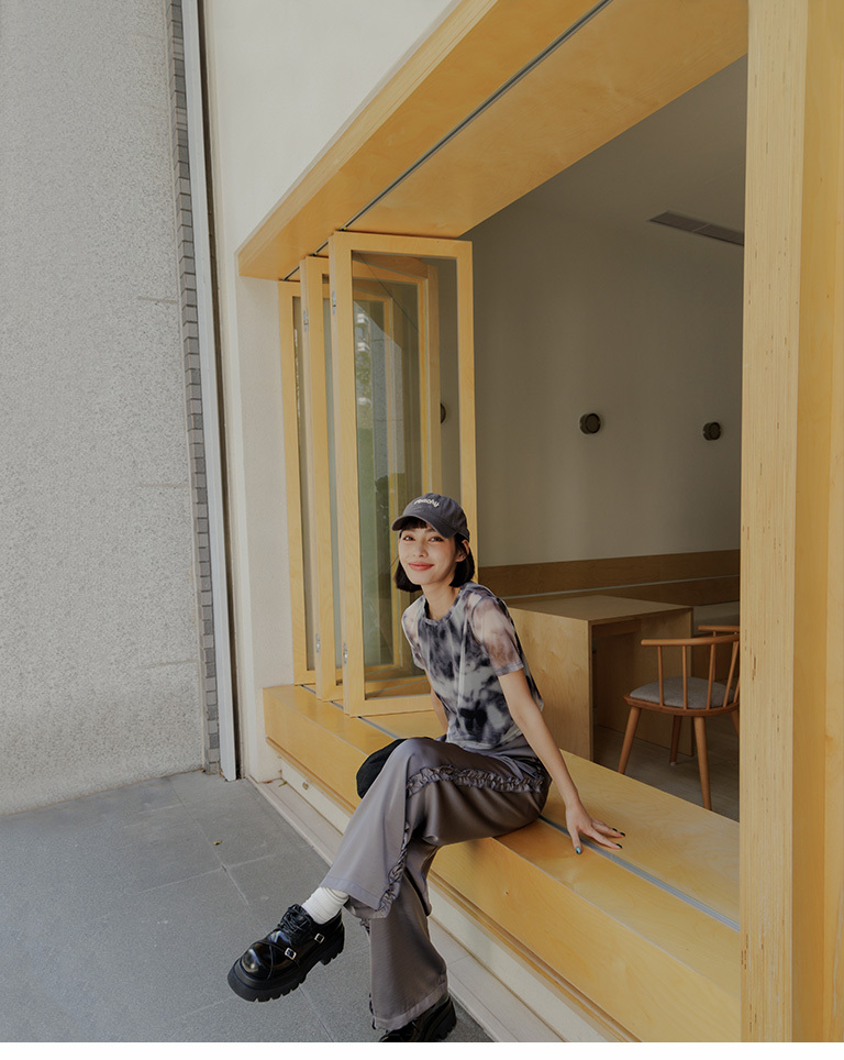 ニュアンスシアートップス 二色展開