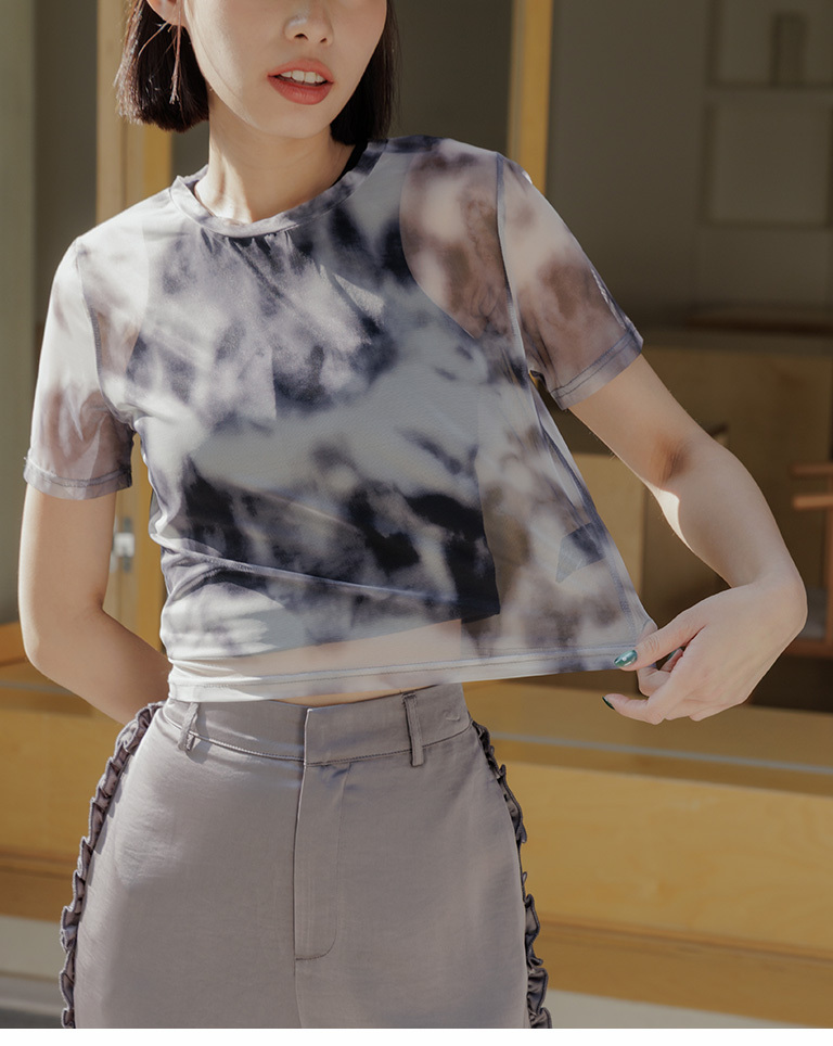 ニュアンスシアートップス 二色展開