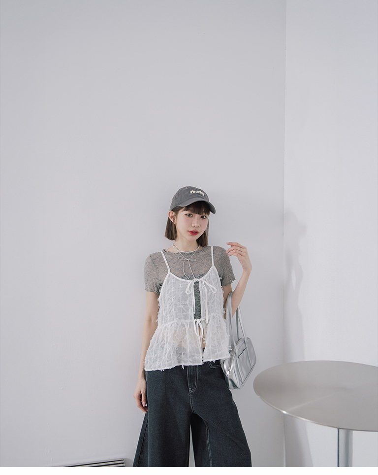 レースメロウトップス 3色展開