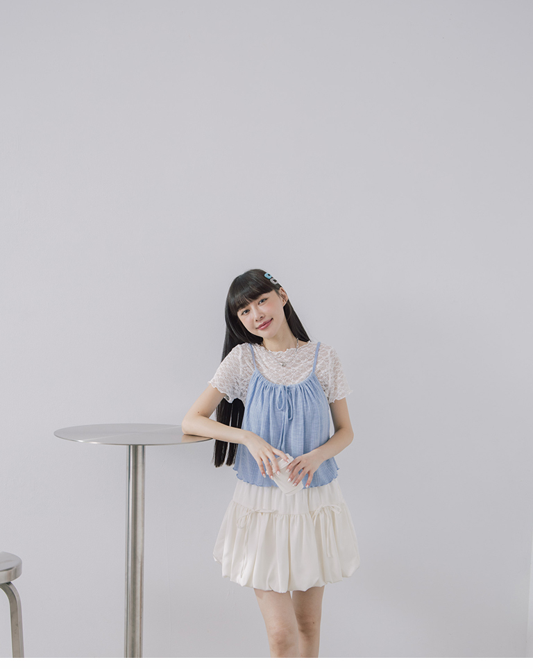 レースメロウトップス 3色展開