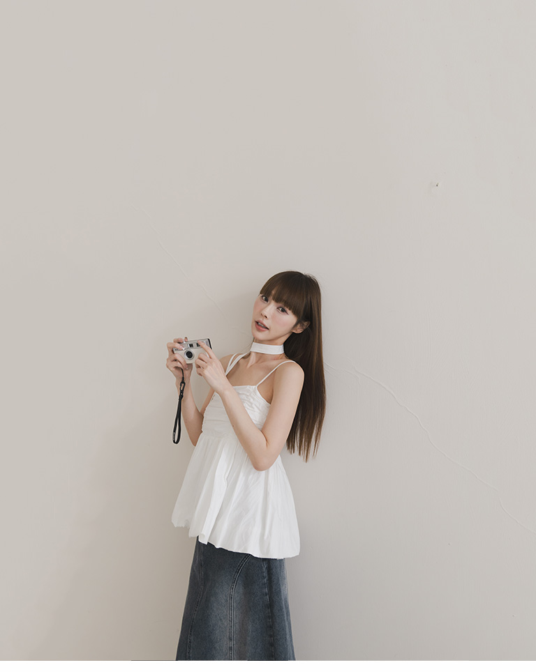 バルーンキャミトップス 3色展開