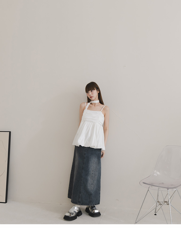 バルーンキャミトップス 3色展開