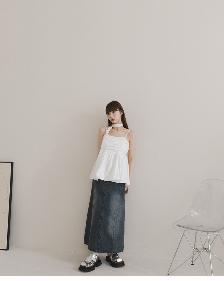 バルーンキャミトップス 3色展開