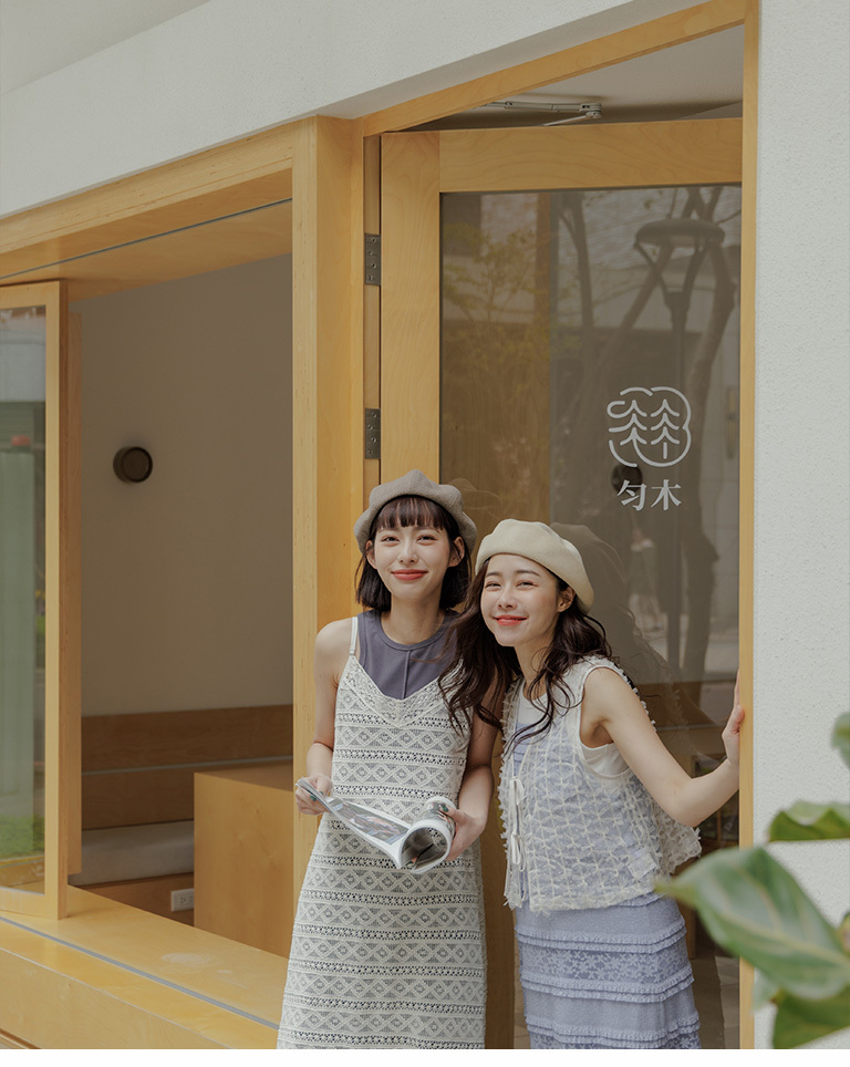 リボンレースシアーベスト 二色展開 01098873