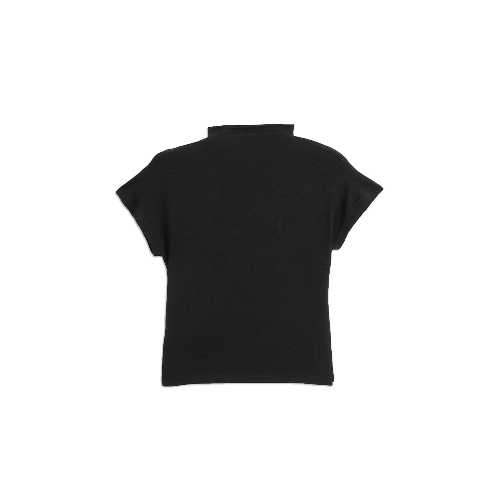 モックネック半袖カットソー 三色展開 01098970