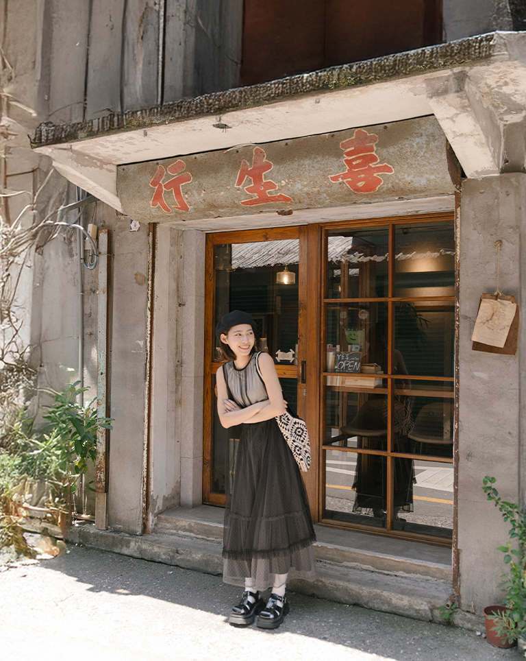 ノースリーブチュールフリルシアーワンピ 3色展開