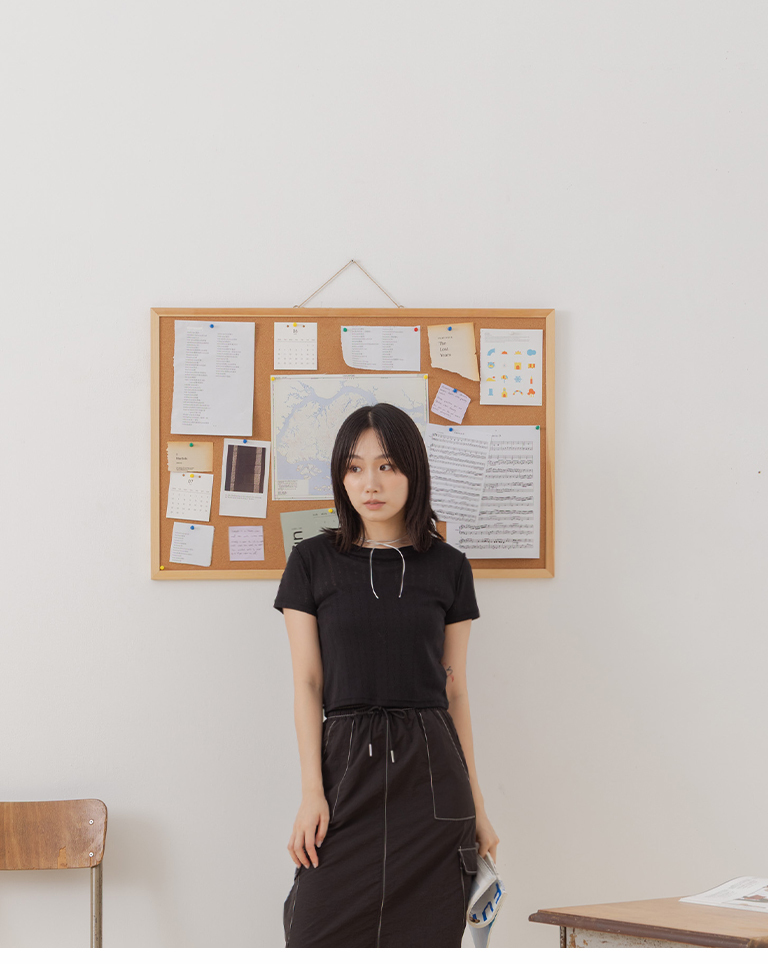 コットンシアートップス 4色展開
