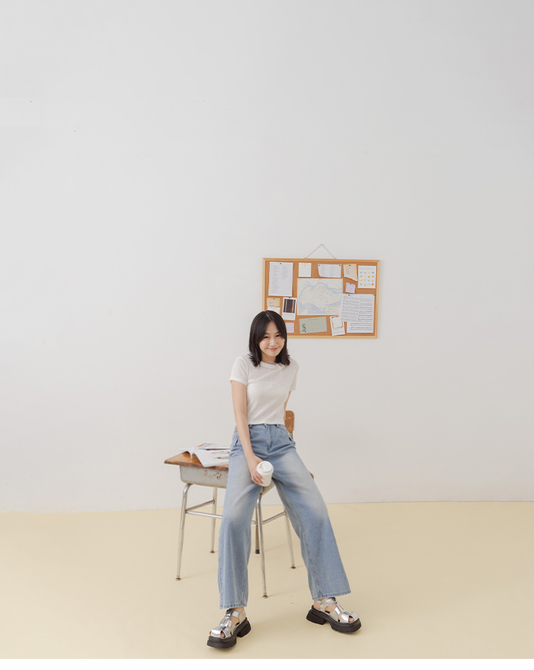 コットンシアートップス 4色展開