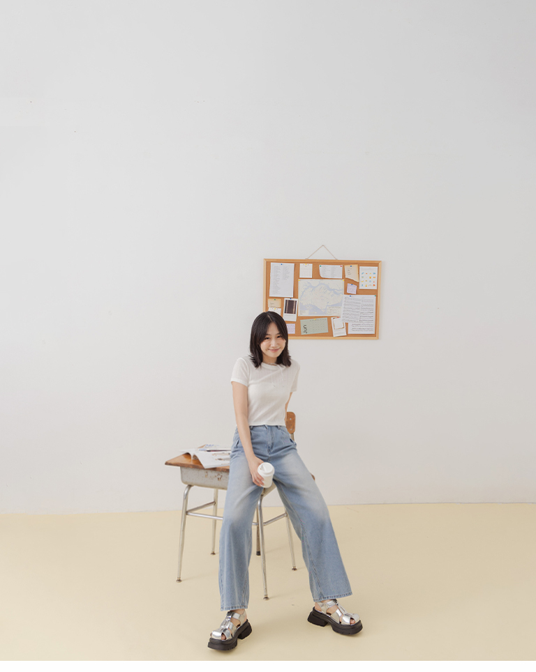 コットンシアートップス 4色展開