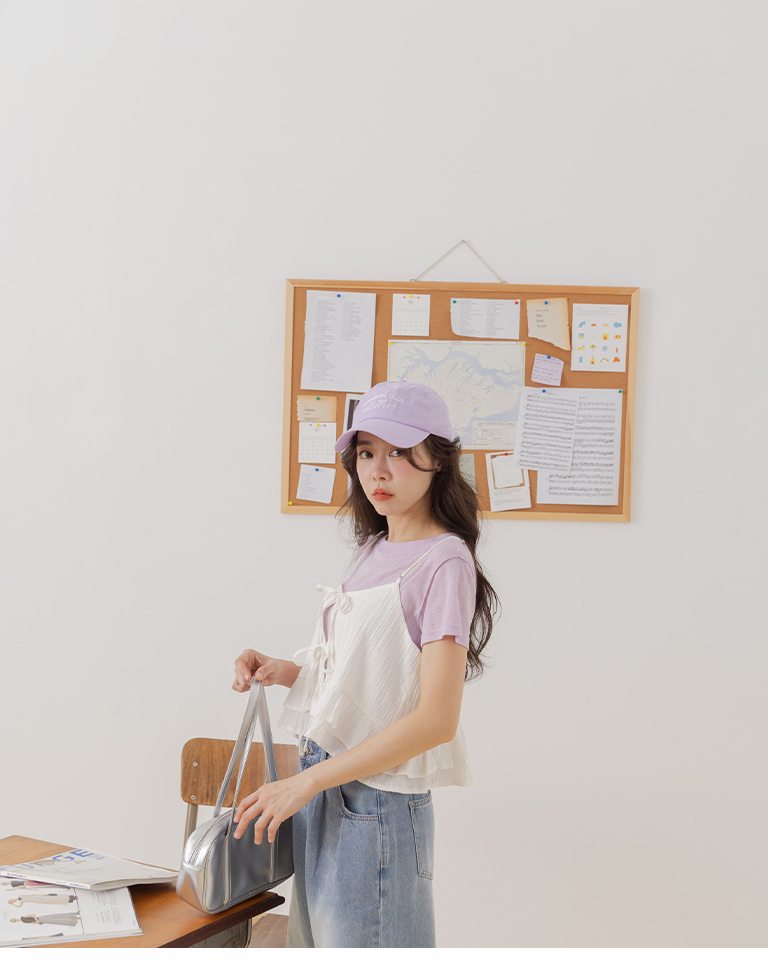 コットンシアートップス 4色展開
