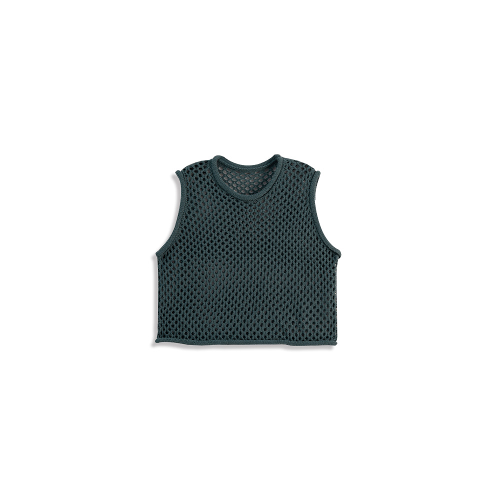 メッシュニットタンクトップ 3色展開