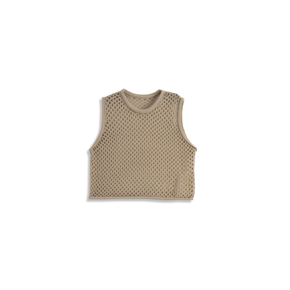 メッシュニットタンクトップ 3色展開