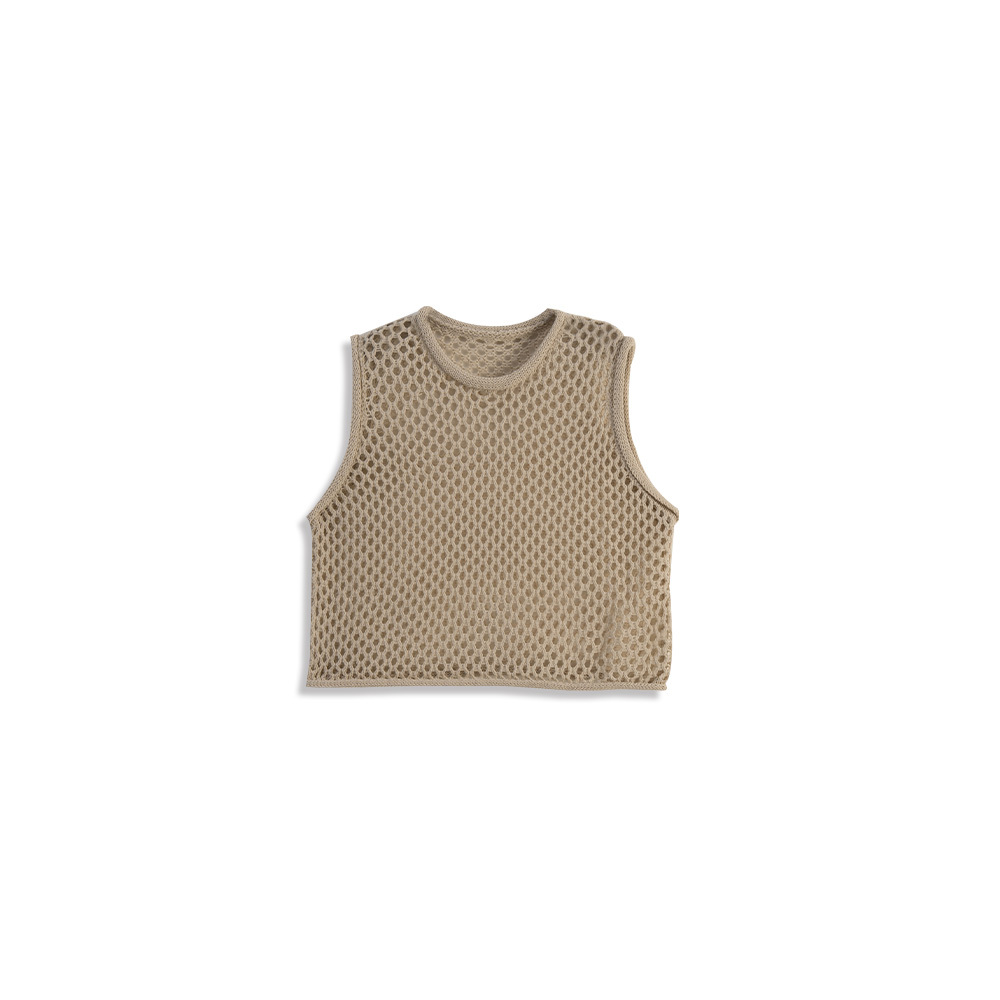 メッシュニットタンクトップ 3色展開