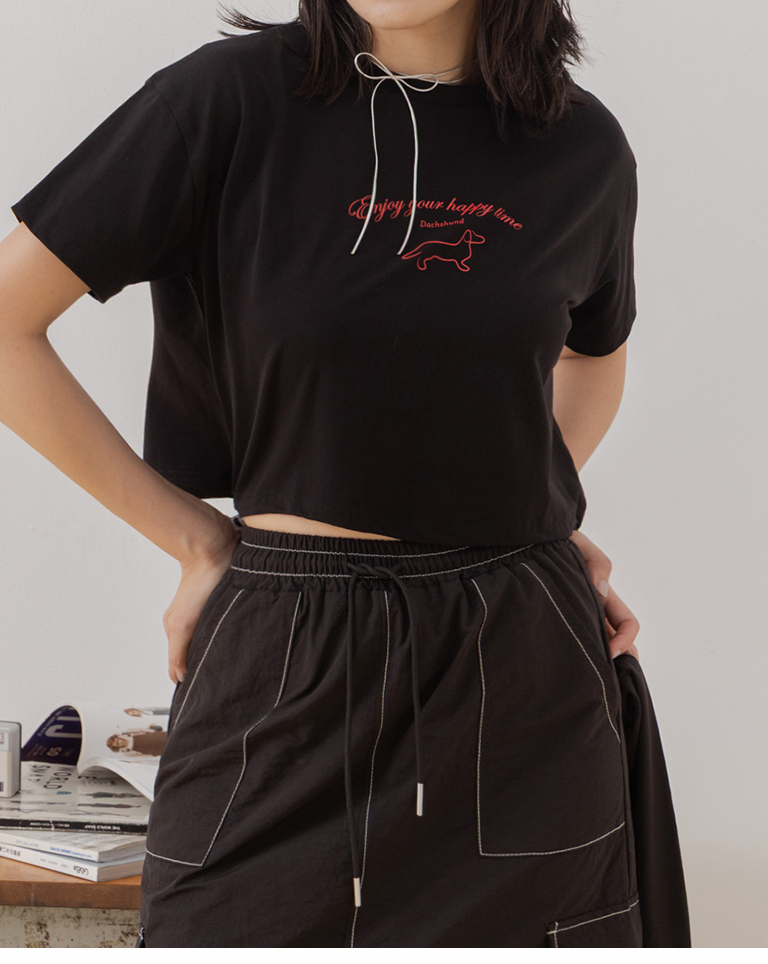 グラフィックショートTシャツ 2色展開