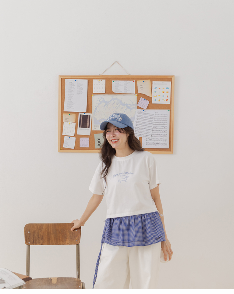グラフィックショートTシャツ 2色展開