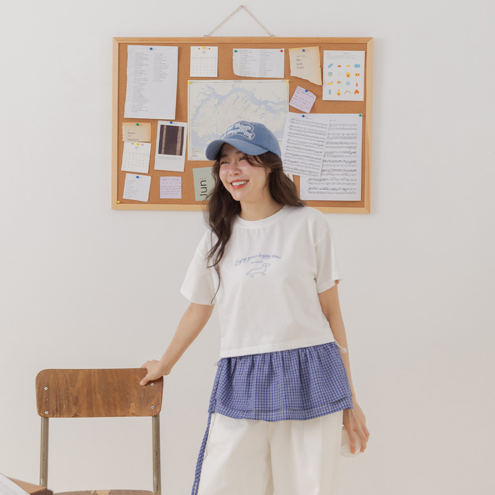 グラフィックショートTシャツ 2色展開