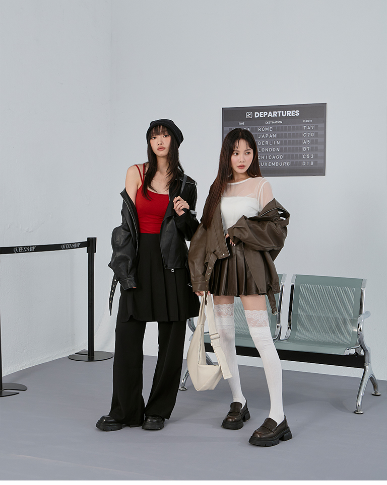 2WAYシアーメッシュトップス 3色展開