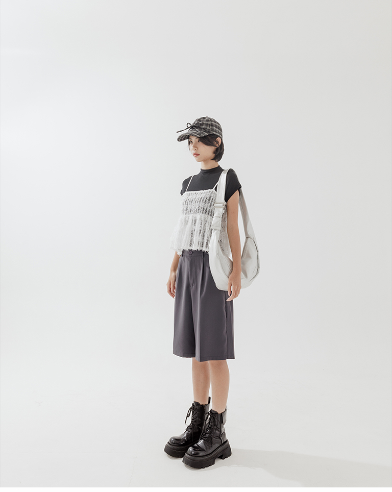 キャミチュールトップス 2色展開