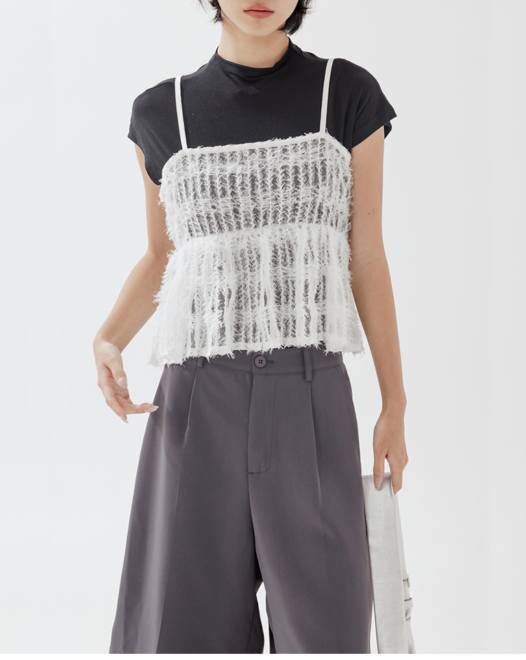 キャミチュールトップス 2色展開