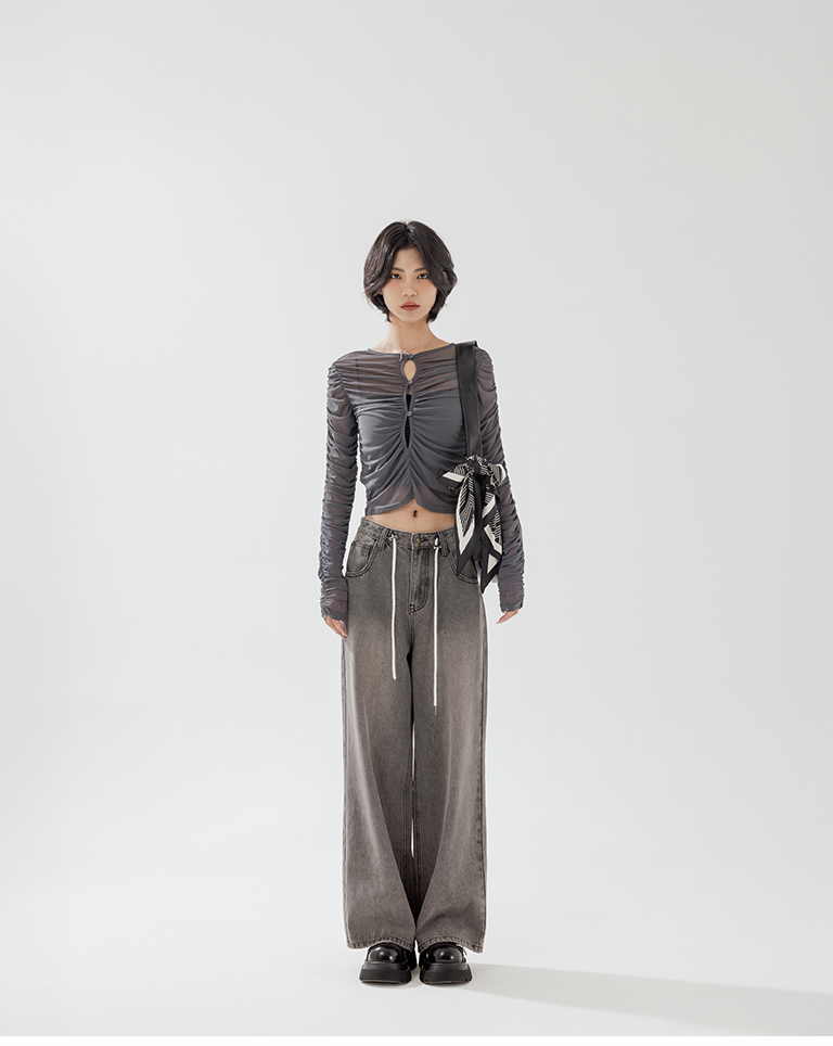 ウォッシュドコットデニムシャツ 2色展開