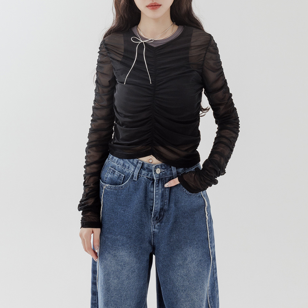 ウォッシュドコットデニムシャツ 2色展開