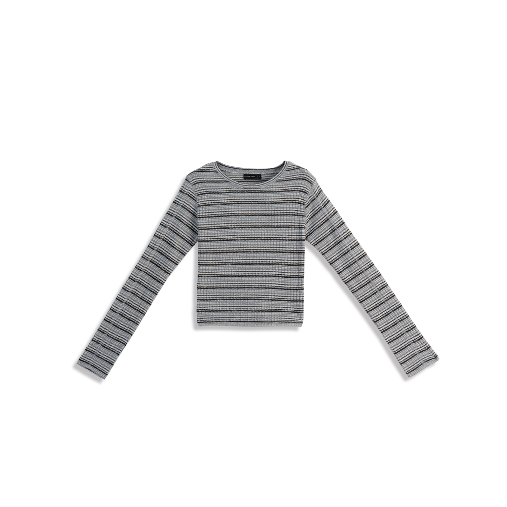 ボーダーニットトップス 2色展開