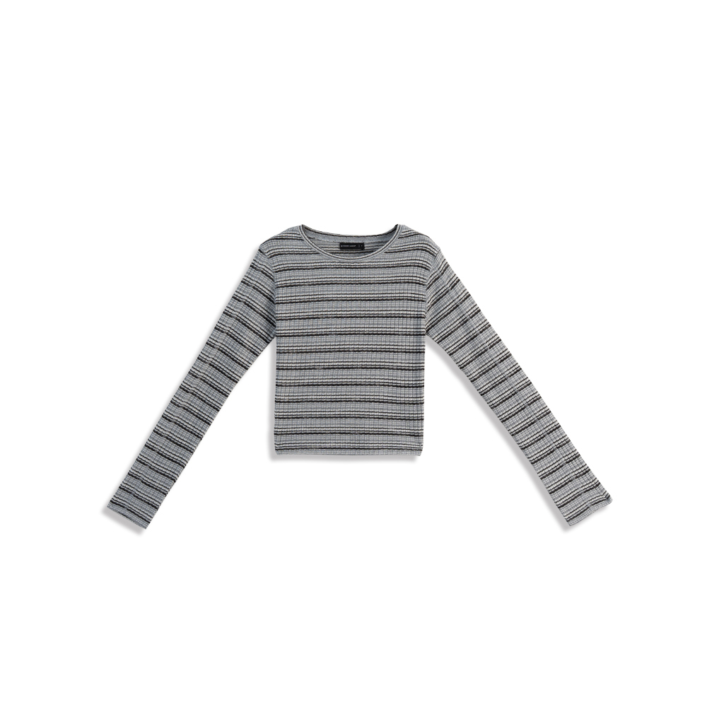 ボーダーニットトップス 2色展開