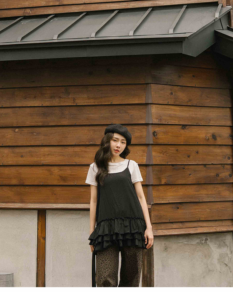 ティアードキャミソール 2色展開