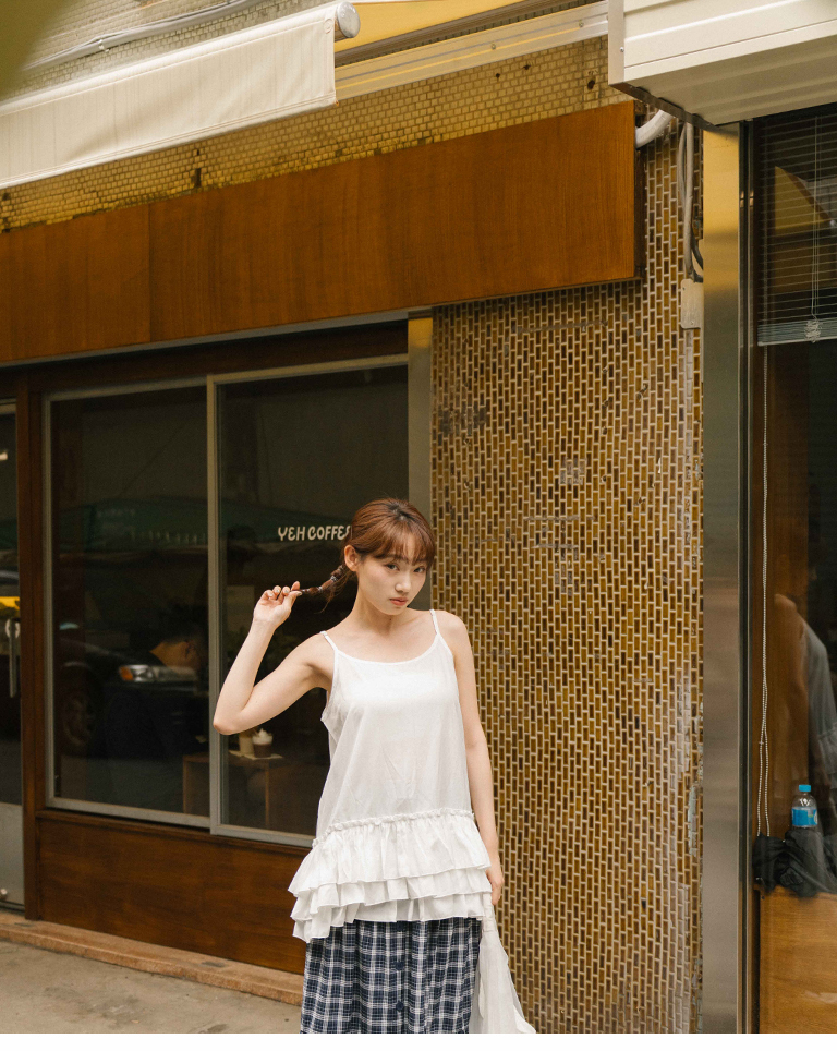 ティアードキャミソール 2色展開