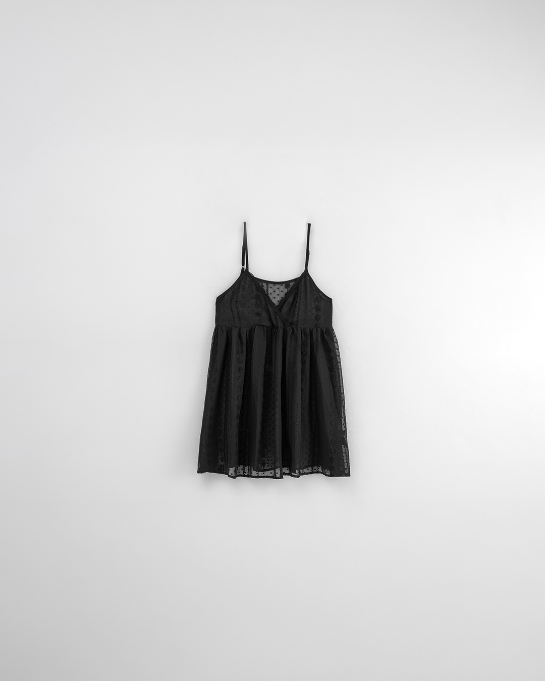 フローラル透けベスト　２色展開