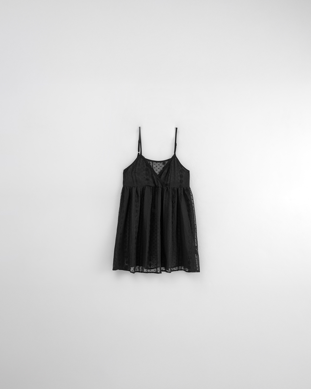 フローラル透けベスト　２色展開