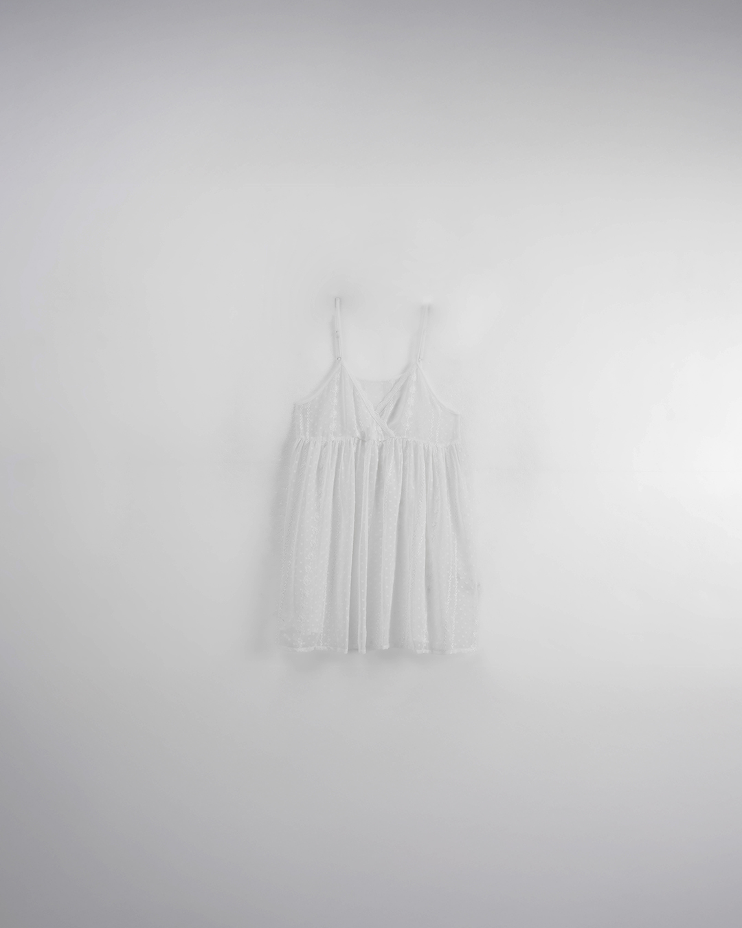 フローラル透けベスト　２色展開